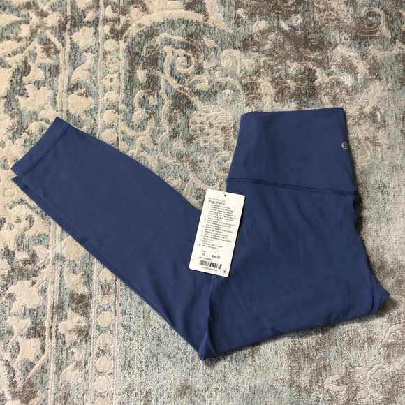 Lululemon Align Brilliant Blue NWT 25” 7/8 sz10 - Picture 5 of 8
